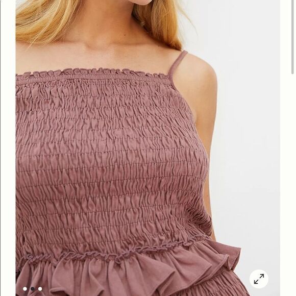 Anthropologie Forever That Girl Smocked Skirt Set NWT - Picture 8 of 8